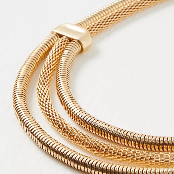 Free People Gold Multi-Strand Necklace - Picture 4 of 5